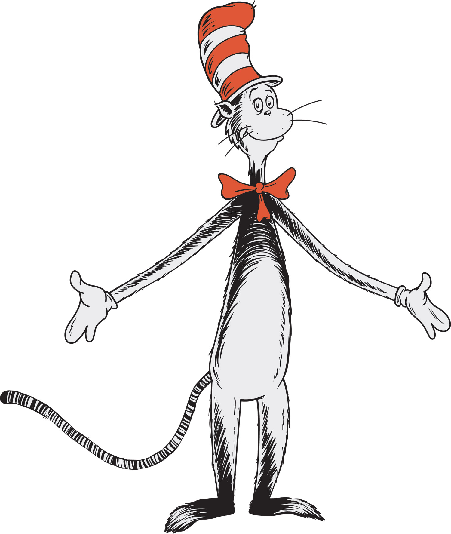 clipart cat in the hat - photo #10